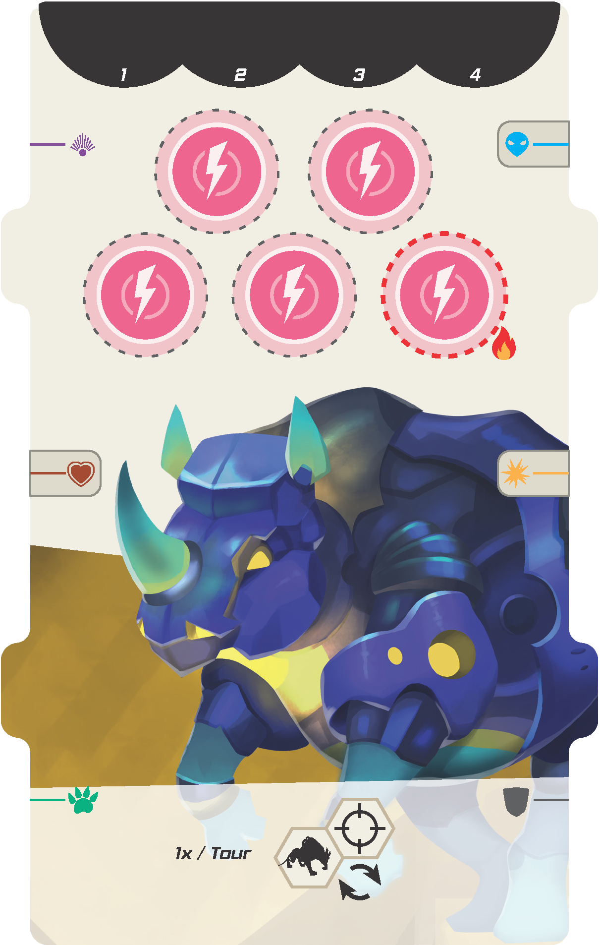 Mechanimals Rhinocéros